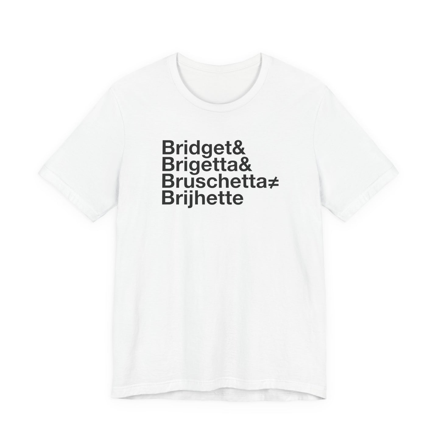T-Shirt - Classic Ampersand Design - Funny Misspellings and Mispronunciations Conversation Starter