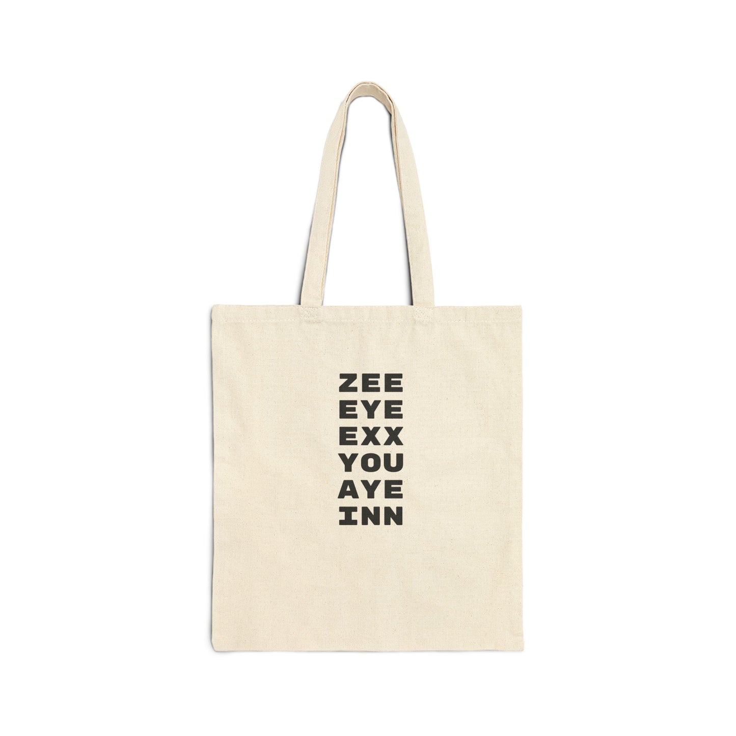 Pronounce Our /Names/ Cotton Canvas Tote Bag - Pronounce Our Names