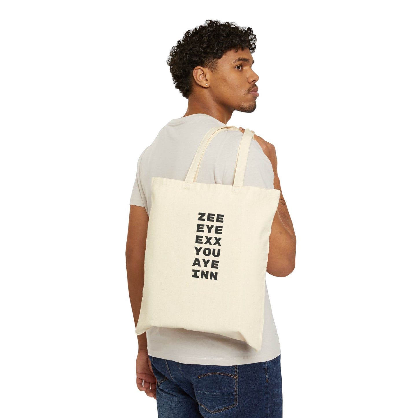 Pronounce Our /Names/ Cotton Canvas Tote Bag - Pronounce Our Names