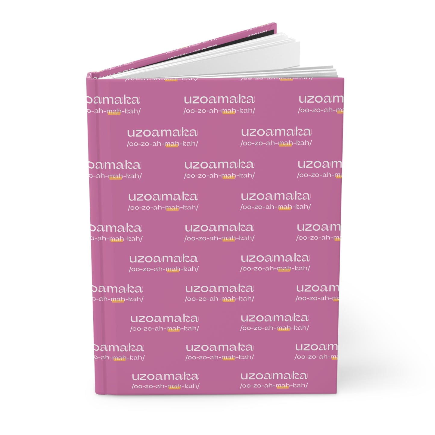 Personalized Hardcover Lined Journal for Creative Minds, Perfect Gift for Writers, Note-Takers, Students by Pronounce Our /Names/ - Pronounce Our Names