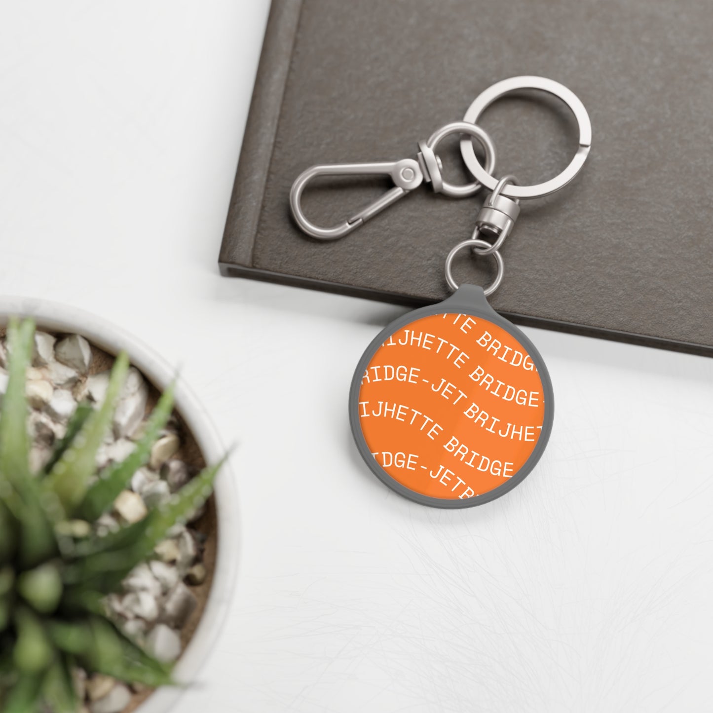Personalized Keyring Tag with Name and Pronunciation by Pronounce Our /Names/ - Pronounce Our Names