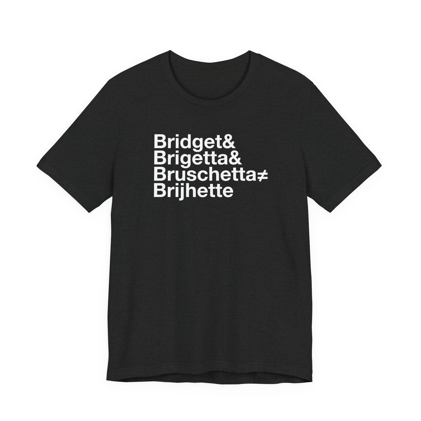 T-Shirt - Classic Ampersand Design - Funny Misspellings and Mispronunciations Conversation Starter