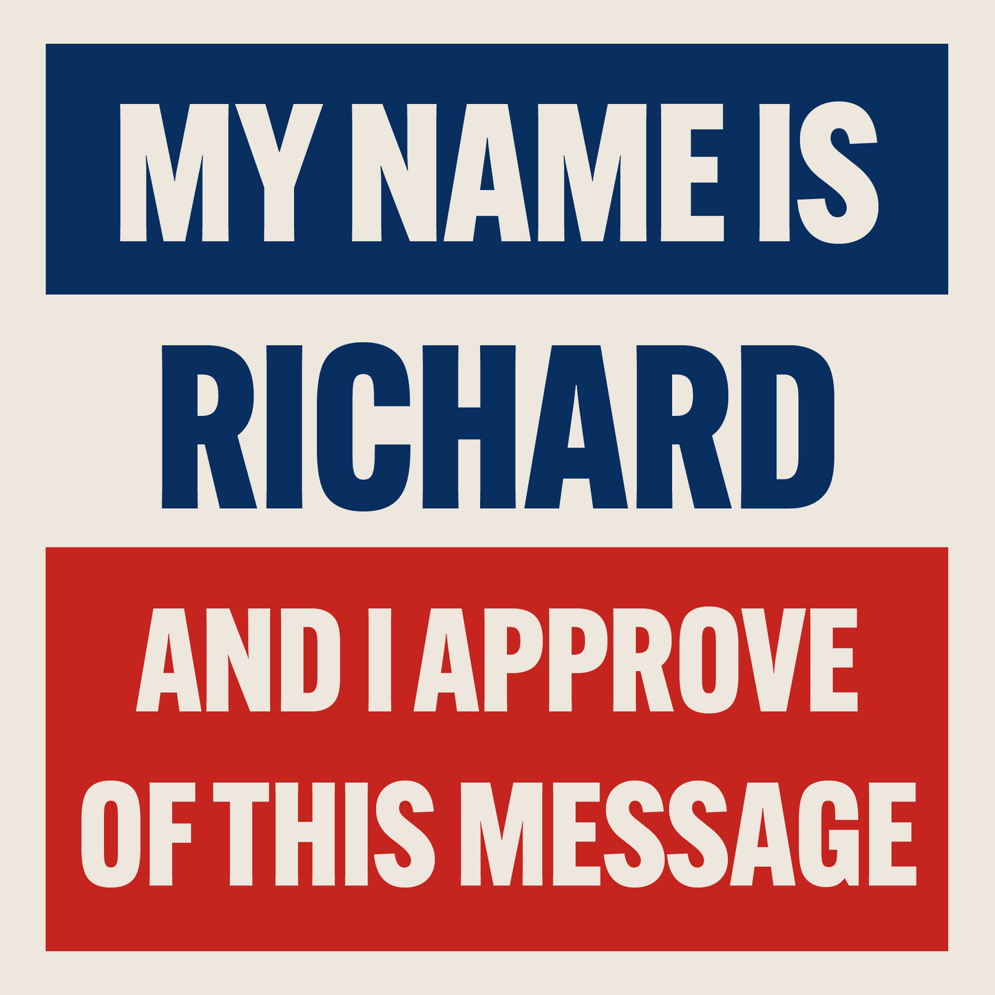 Politics Is Personal Stickers by Pronounce Our /Names/ - Pronounce Our Names
