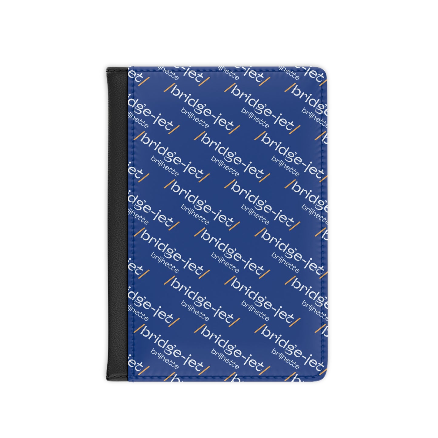 Stylish Passport Cover for Travelers, Travel Accessory, Gift for Jetsetters, Adventure Essentials, Black Leather Passport Wallet - Pronounce Our Names
