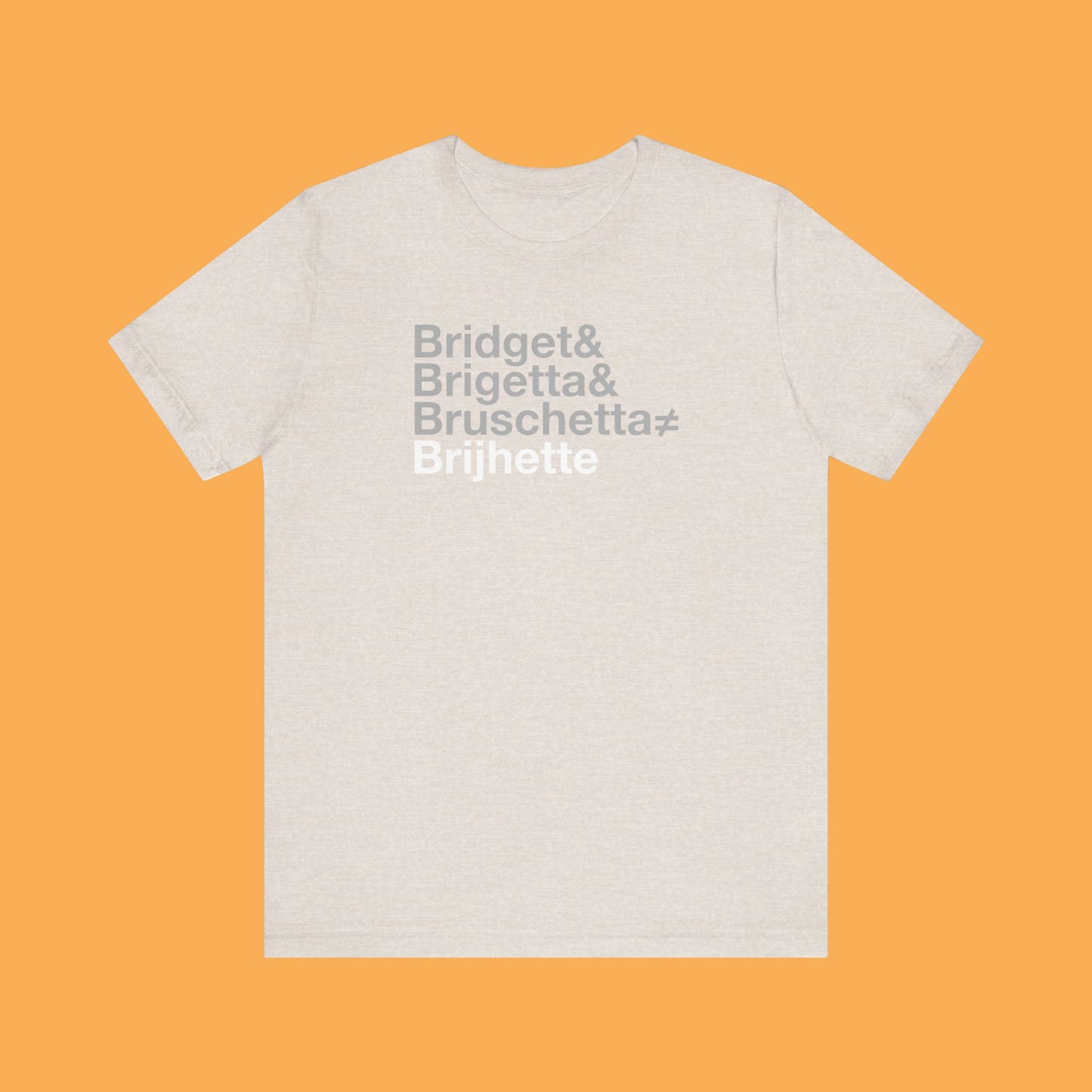 T-Shirt - Classic Ampersand Design - Funny Misspellings and Mispronunciations Conversation Starter