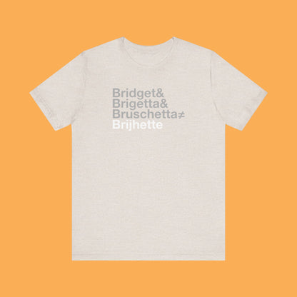 T-Shirt - Classic Ampersand Design - Funny Misspellings and Mispronunciations Conversation Starter
