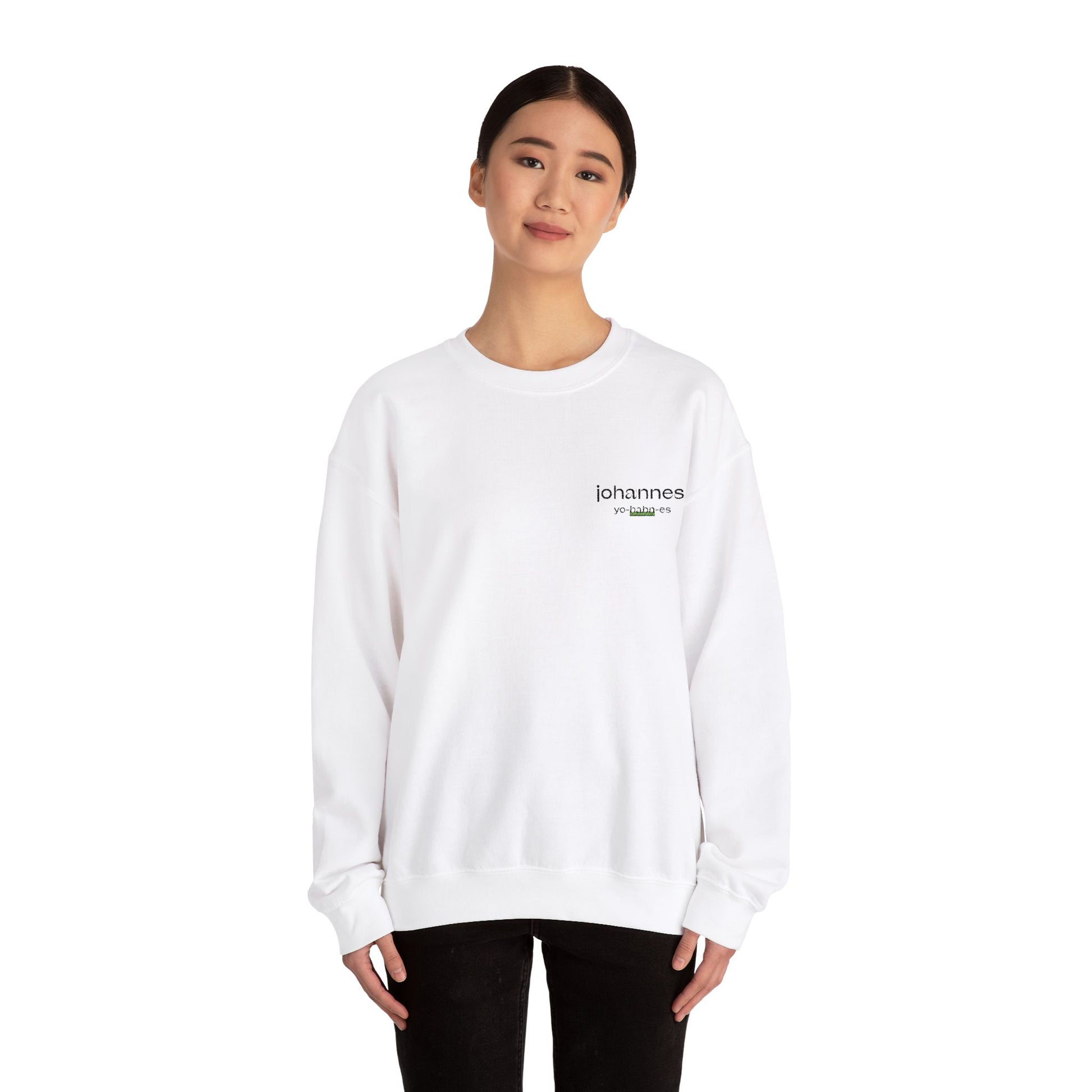 Pronounce Our /Names/ Embroidered Unisex Crew - Pronounce Our Names