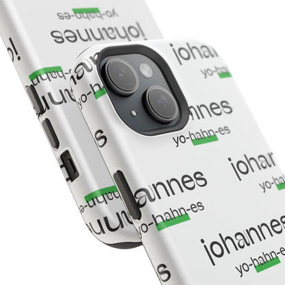 Pronounce Our /Names/ Magnetic Tough Case for iPhone 15 - Pronounce Our Names