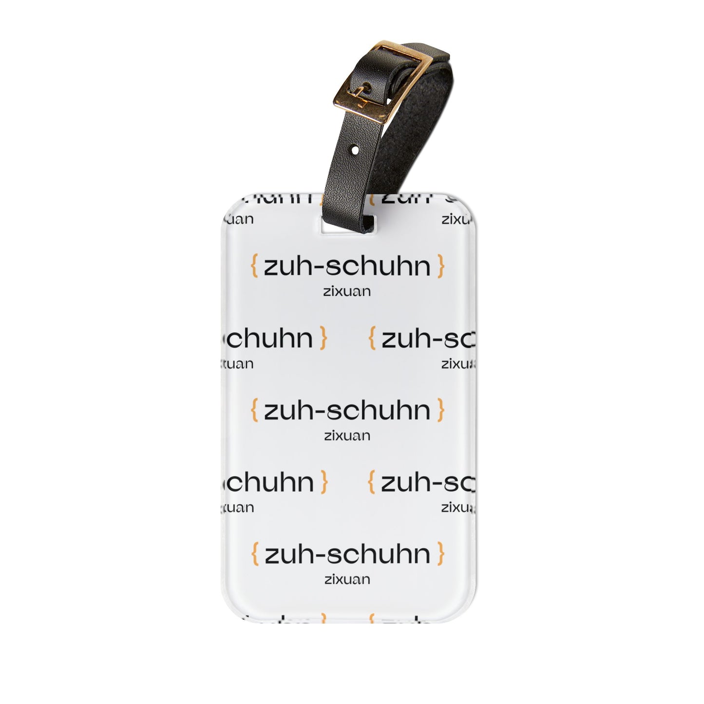 Pronounce Our /Names/ Luggage Tag - Pronounce Our Names