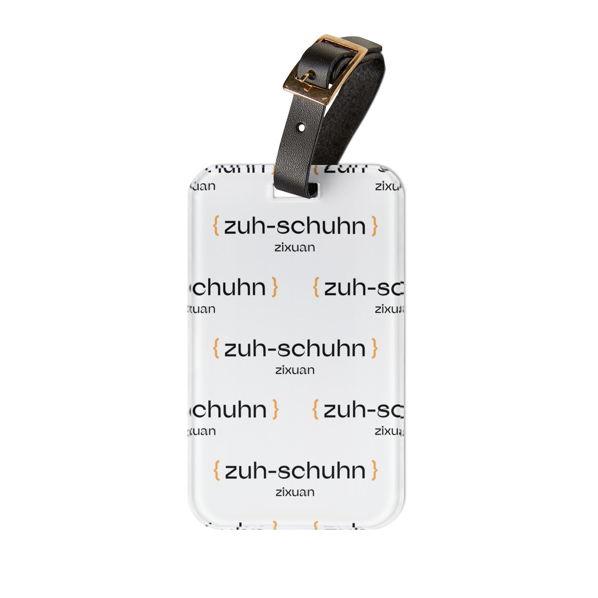 Pronounce Our /Names/ Luggage Tag - Pronounce Our Names