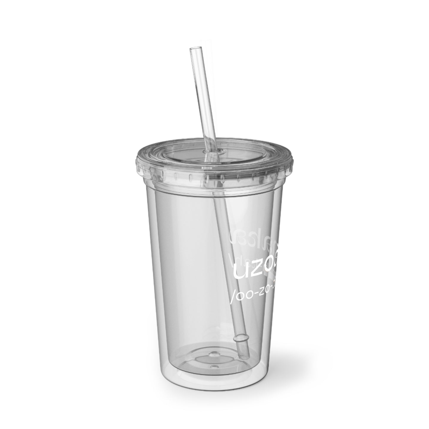 Suave Personalized Acrylic Cup with Double Wall Insulation by Pronounce Our /Names/ - Pronounce Our Names