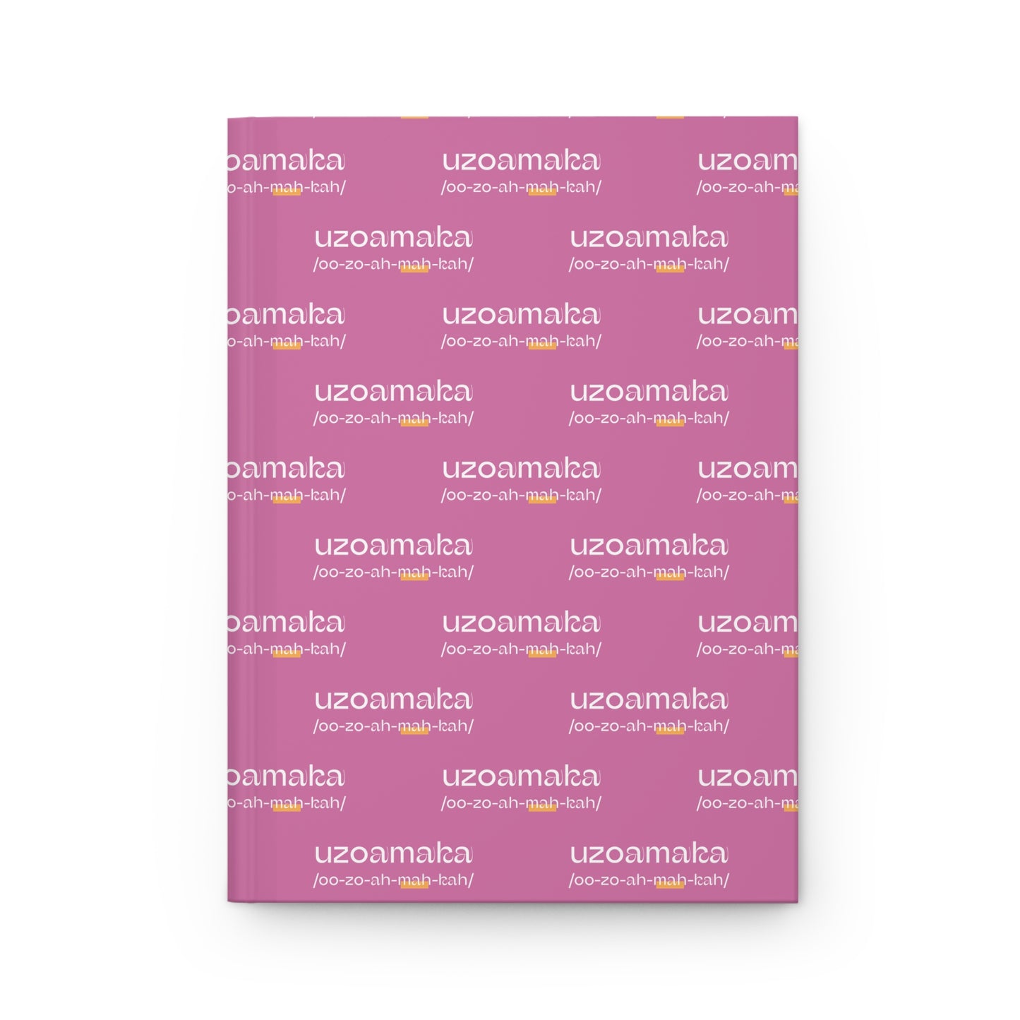 Personalized Hardcover Lined Journal for Creative Minds, Perfect Gift for Writers, Note-Takers, Students by Pronounce Our /Names/ - Pronounce Our Names