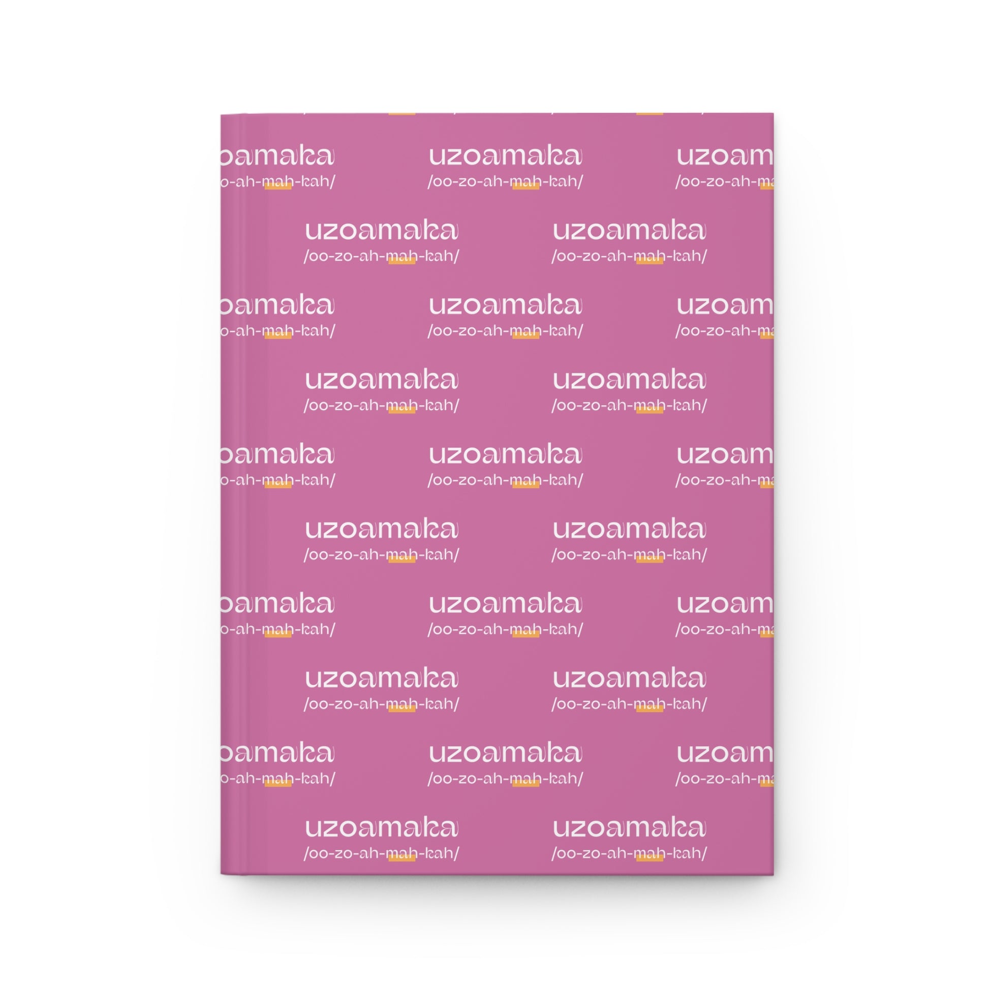Personalized Hardcover Lined Journal for Creative Minds, Perfect Gift for Writers, Note-Takers, Students by Pronounce Our /Names/ - Pronounce Our Names