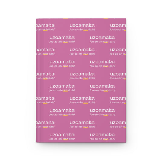 Personalized Hardcover Lined Journal for Creative Minds, Perfect Gift for Writers, Note-Takers, Students by Pronounce Our /Names/ - Pronounce Our Names