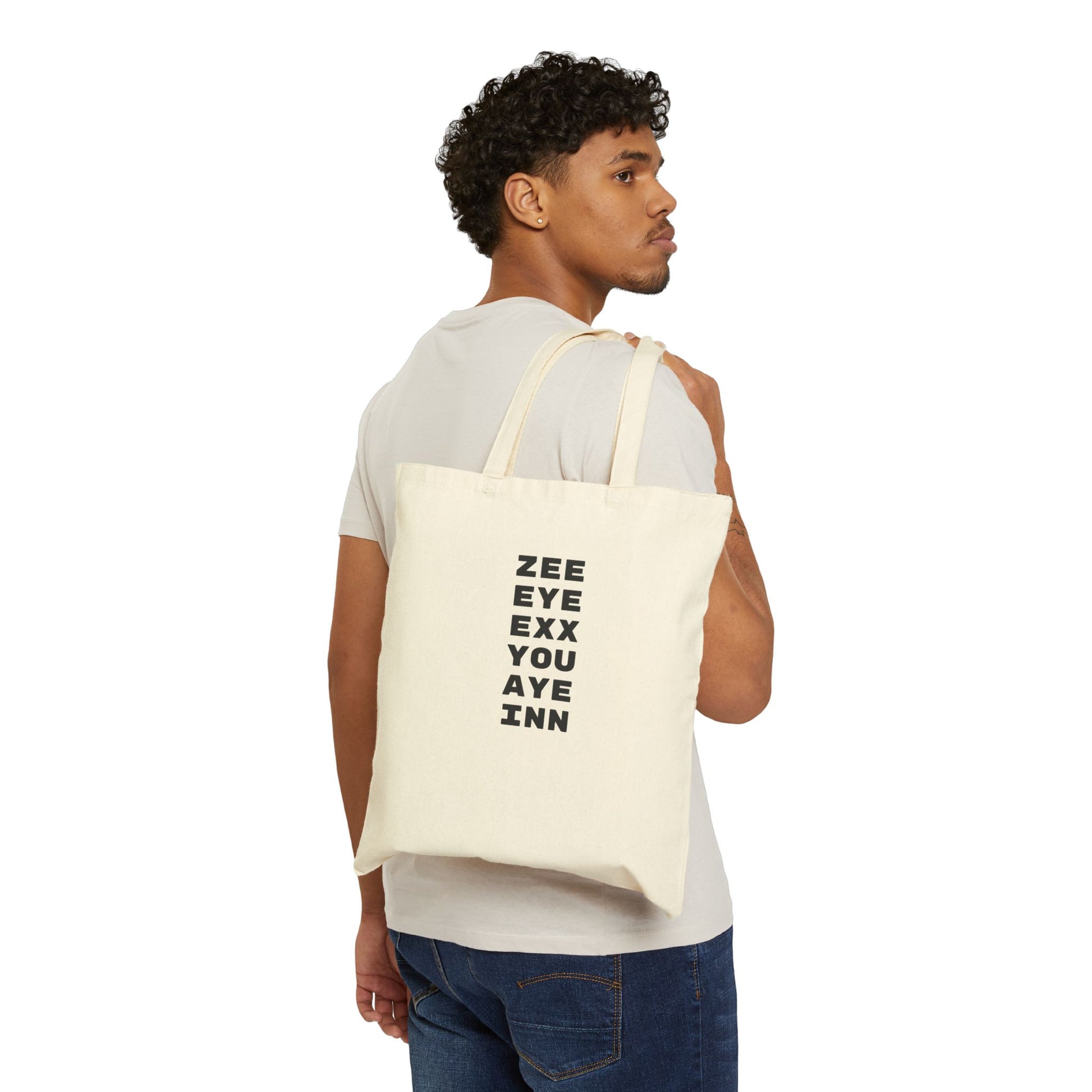Pronounce Our /Names/ Cotton Canvas Tote Bag - Pronounce Our Names