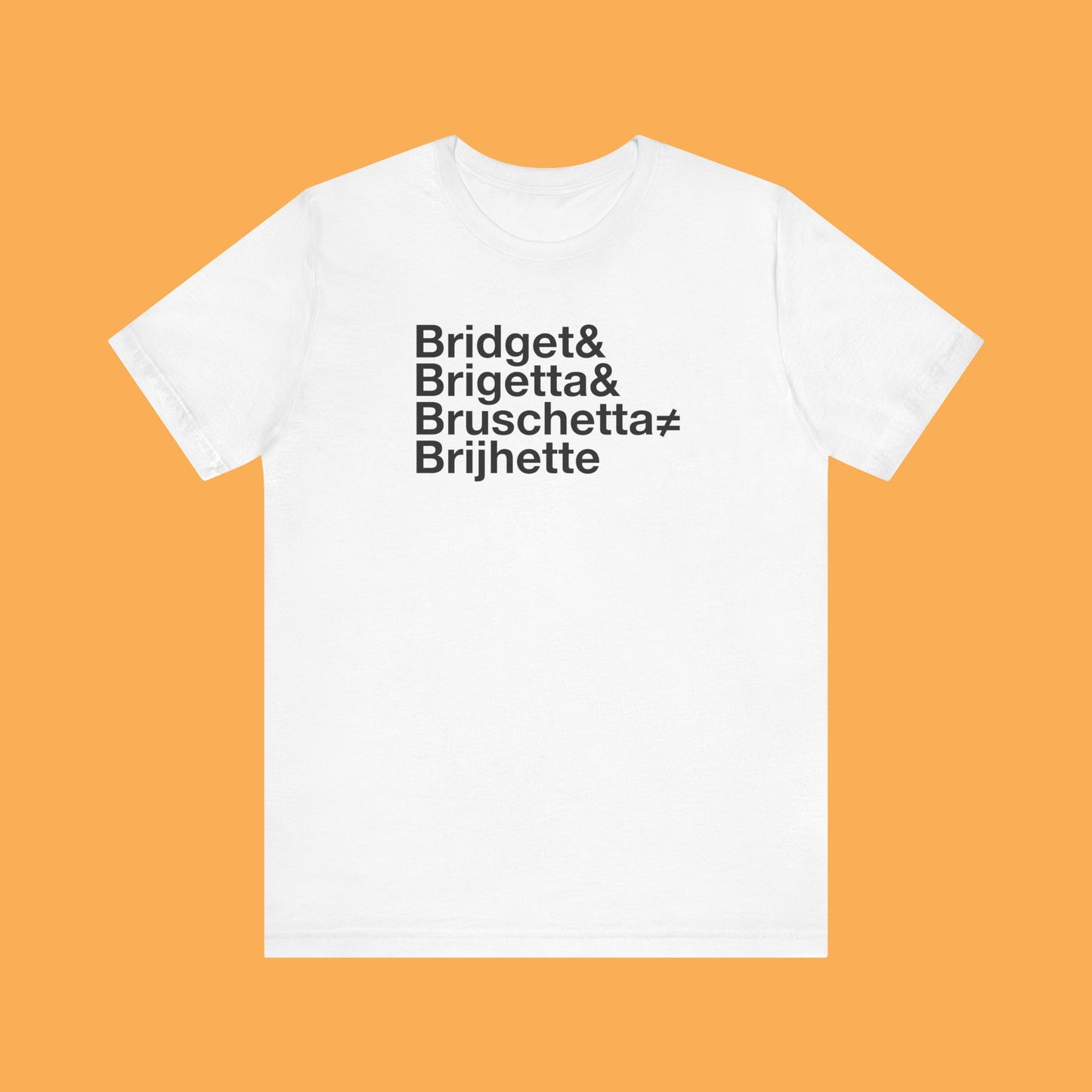T-Shirt - Classic Ampersand Design - Funny Misspellings and Mispronunciations Conversation Starter