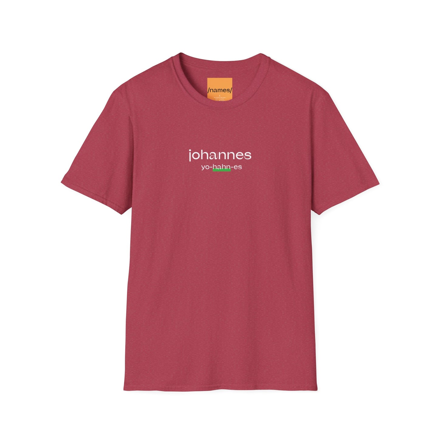 Personalized Name Pronunciation T-Shirt: Custom Phonetic Spelling, Cultural Pride