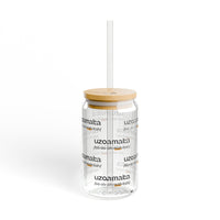 With lid and straw