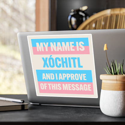 Politics Is Personal Stickers by Pronounce Our /Names/ - Pronounce Our Names