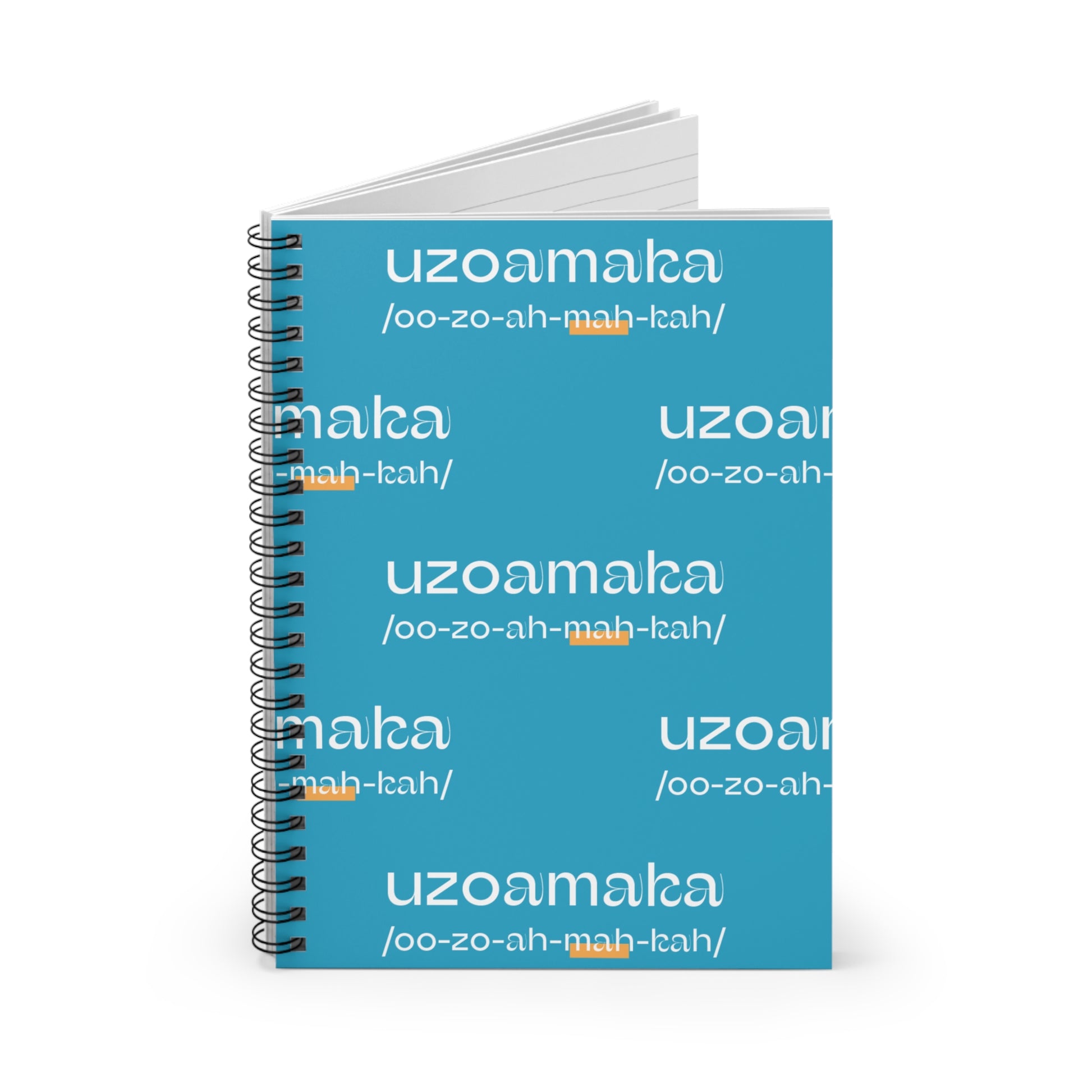 Pronounce Our /Names/ Spiral Journal - Pronounce Our Names