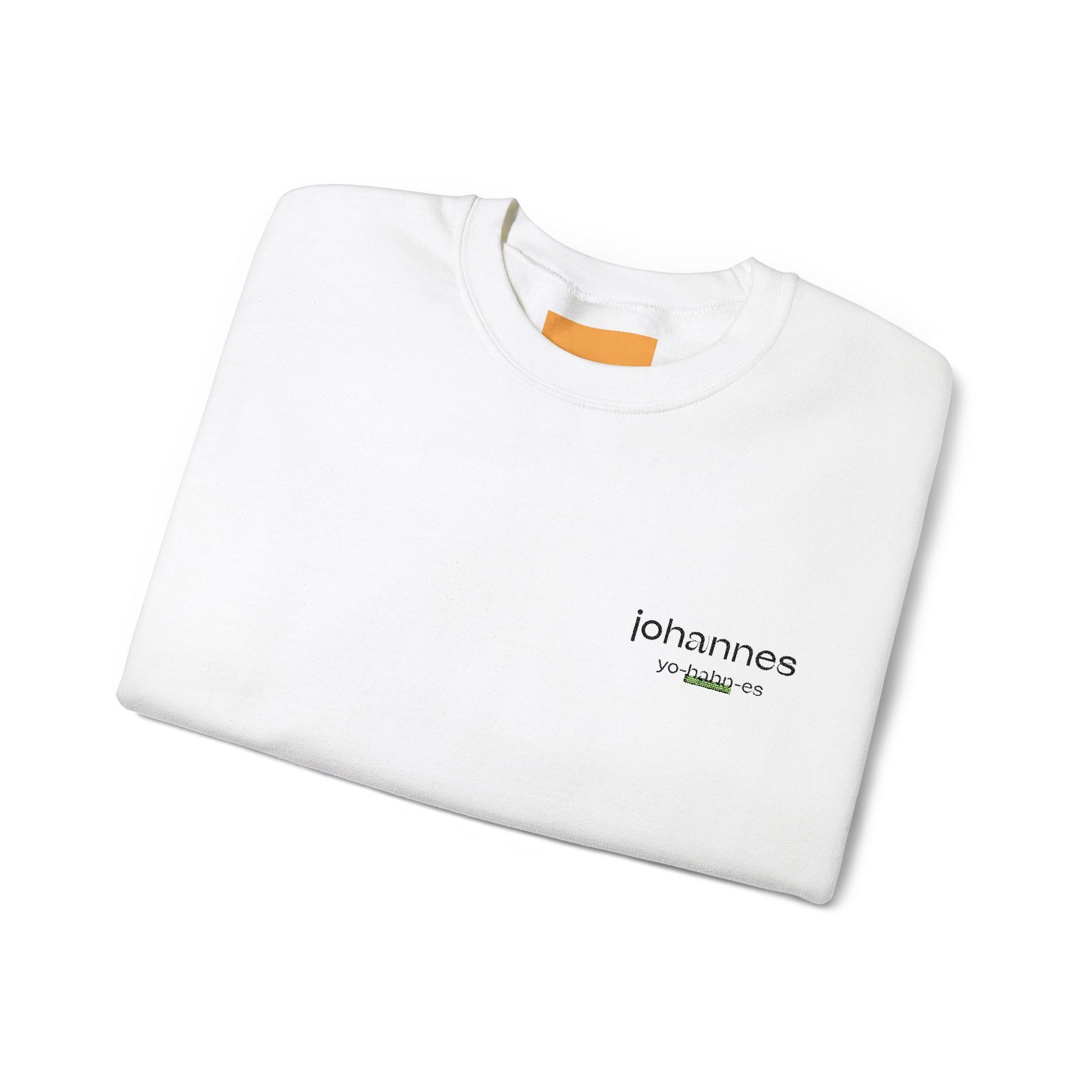 Pronounce Our /Names/ Embroidered Unisex Crew - Pronounce Our Names