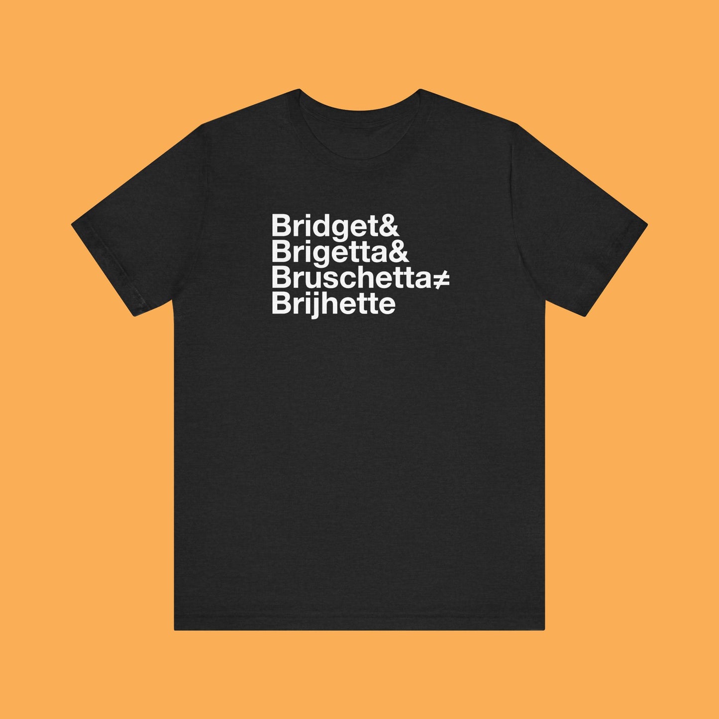 T-Shirt - Classic Ampersand Design - Funny Misspellings and Mispronunciations Conversation Starter