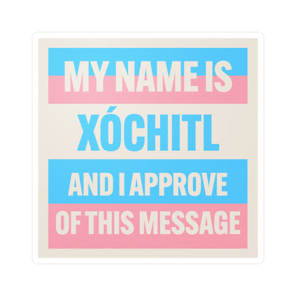 Politics Is Personal Stickers by Pronounce Our /Names/ - Pronounce Our Names