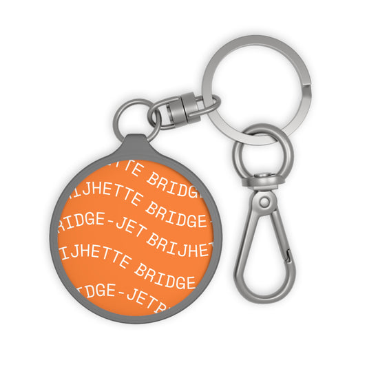 Personalized Keyring Tag with Name and Pronunciation by Pronounce Our /Names/ - Pronounce Our Names