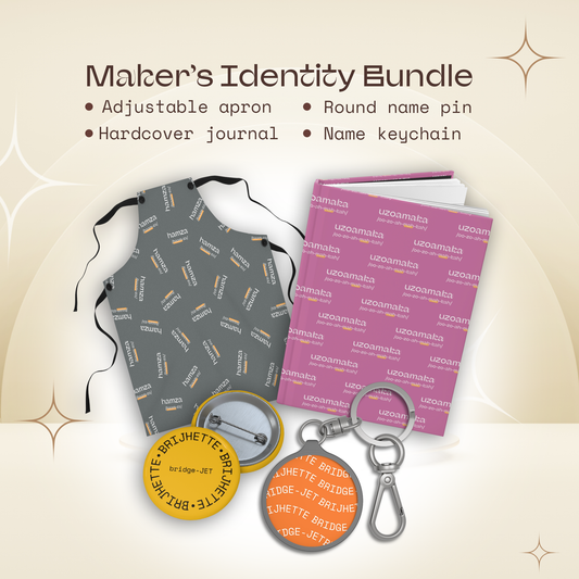 Maker’s Identity Set: Personalized Bundle for Creatives by Pronounce Our /Names/ - Pronounce Our Names