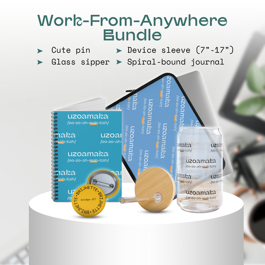 Work-From-Anywhere Kit: Personalized Bundle for Young Professionals by Pronounce Our /Names/ - Pronounce Our Names